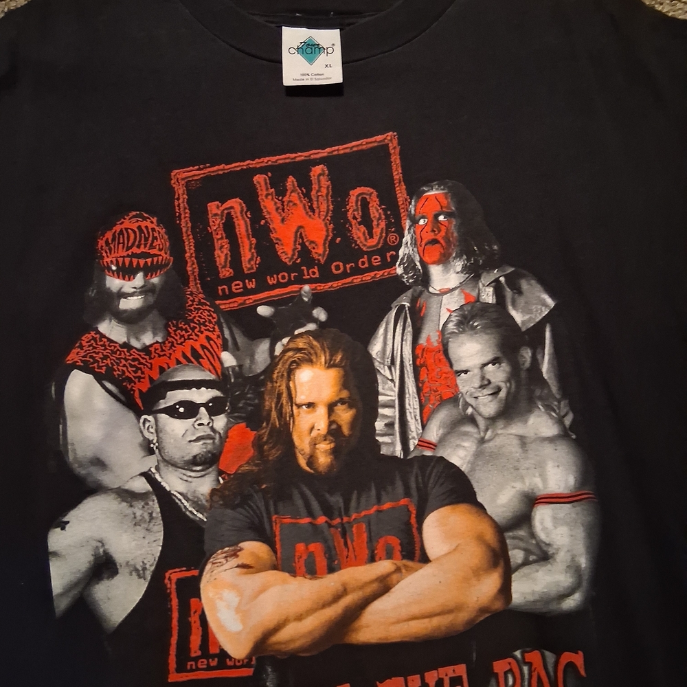 nWo Graphic Black T-Shirt